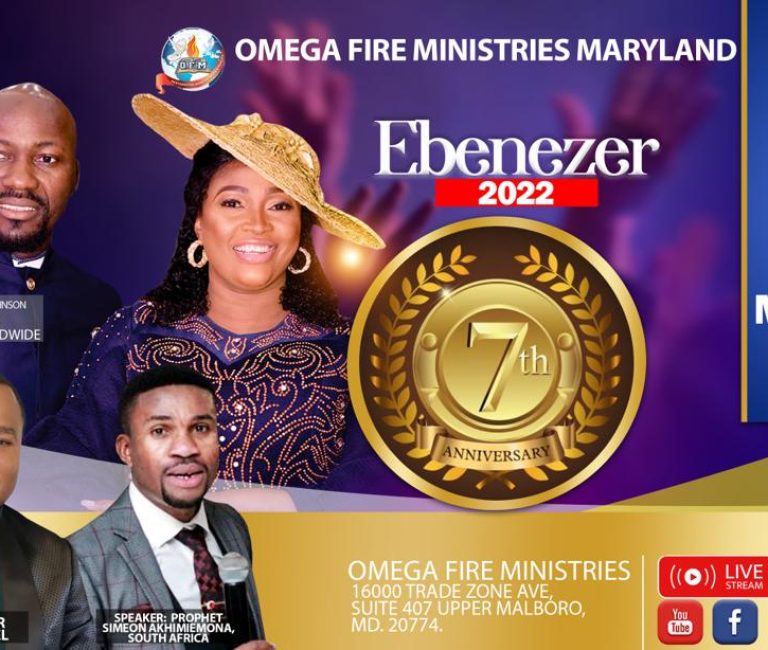 Event: Ebenezer 2022 Hosted by Pastor Gideon Israel OFM Maryland