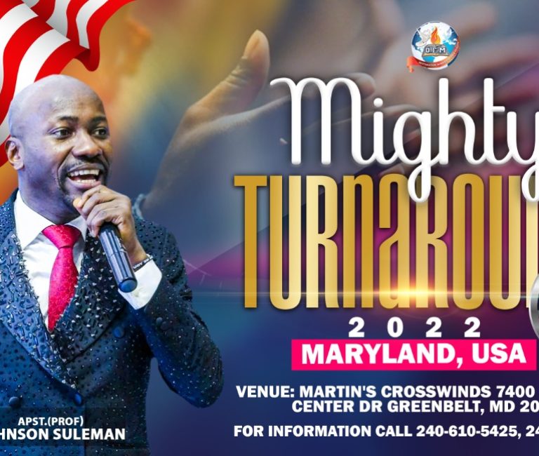 Event: Mighty Turnaround With Apostle Johnson Suleman